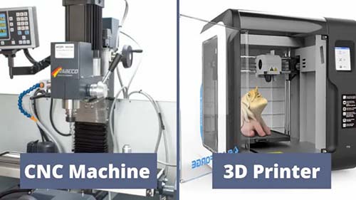 CNC加工與3D打印有什么區別